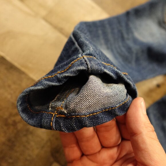 True Religion Geno Relaxed Slim Jeans Toddler Boys 2T Blue Denim Adjustable - Picture 10 of 10